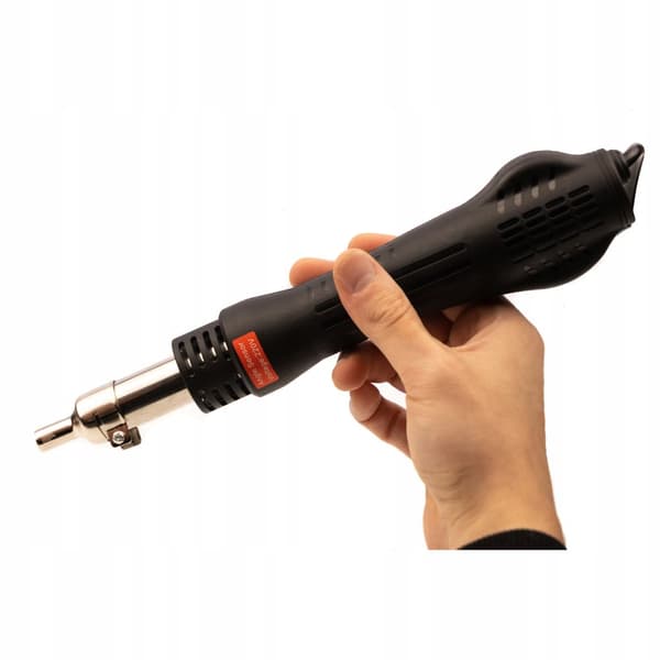 Rosfix Varmluftslödstation Rosfix 858D + 8-i-1-set precisionslödkolv med potentiometer Rosfix Orange Pitbull OP60W Electric S-serien