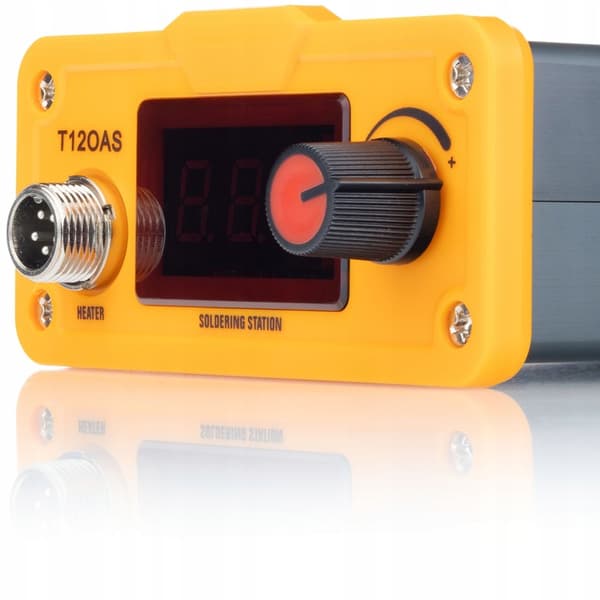 Rosfix Lödstation för T12-spetsar Rosfix Orange Akbash Standard T12OAS Electric PRO+ Series Lödspets T12-BC4 + T12-D24 + Silikonlödmatta