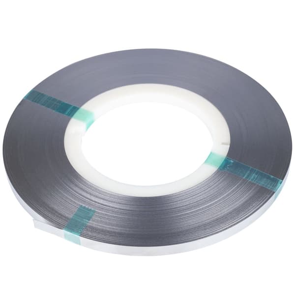Nikkeltape 0,15x8mm til svejseceller af ren nikkel, 1m.