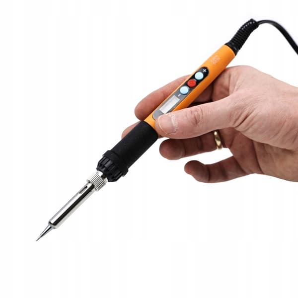 Rosfix Precision juotoskolvisarja Rosfix Orange Rottweiler OR60W Electric S-sarja + 30 puupolttoelementtiä + Järjestäjä (penaali) 265x140x50mm