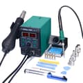 Miniatyrbillede 1 af 2: Loddestation med varm luft, justerbare temperaturer, kraftfuld 740W udgang,220V EU, 8786D-I pakke 2