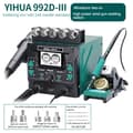 Miniatyrbillede 2 af 2: YIHUA 992D-III Lodde Station, Dobbelt Funktionalitet, 1220W Effekt,Sæt 2 245 håndtag, 110V