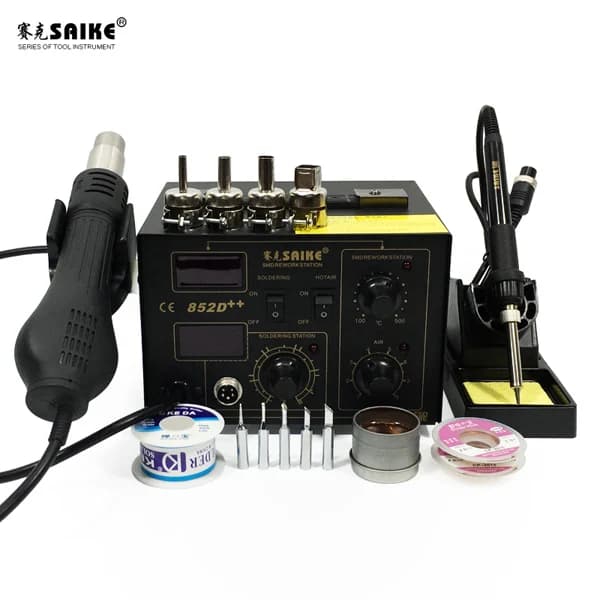 Rework Station, Dobbelt Funktionalitet, Præcis Temperaturkontrol,pakke 2, 220V