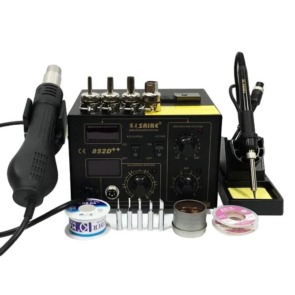 Rework Station, Dobbelt Funktionalitet, Præcis Temperaturkontrol,pakke 2, 220V