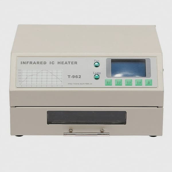 Infrarød Reflow Ovn, 1500W Effekt, 300x320mm Loddeområde, Automatiske Loddecykler