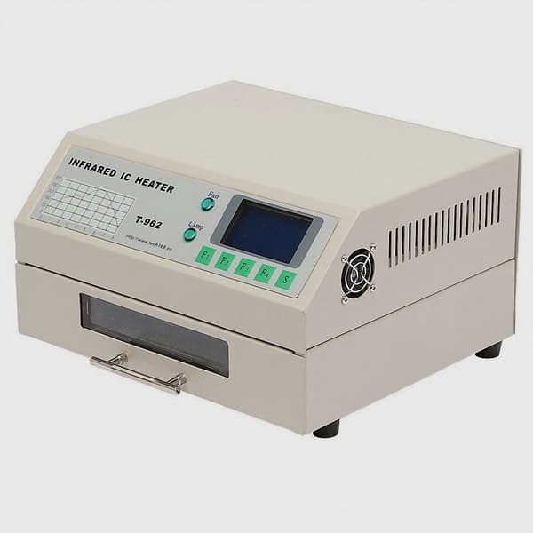 Infrarød Reflow Ovn, 1500W Effekt, 300x320mm Loddeområde, Automatiske Loddecykler