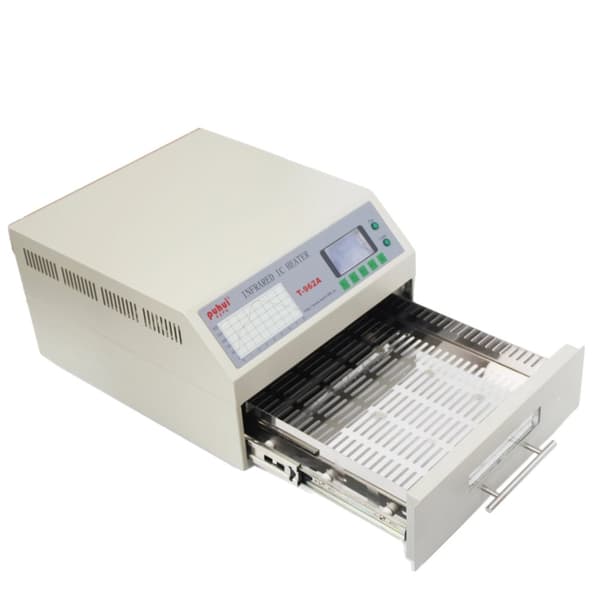 Infrarød Reflow Ovn, 1500W Effekt, 300x320mm Loddeområde, Automatiske Loddecykler