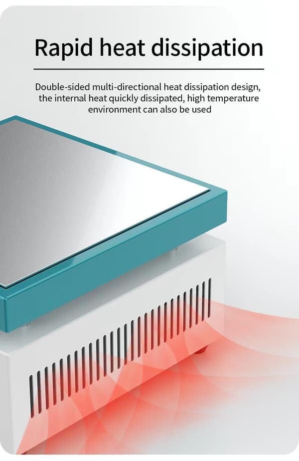 Elektrisk Varmplade, 600W Effekt, Temperaturinterval 50-350°C,220v