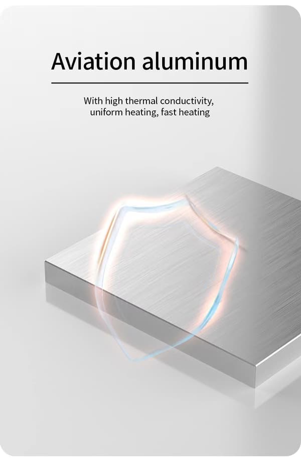 Elektrisk Varmplade, 600W Effekt, Temperaturinterval 50-350°C,220v