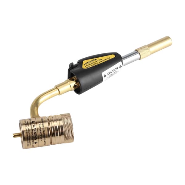 Flammepistol, selvantændelse, vindskærm, holdbar konstruktion