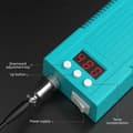 Miniatyrbillede 4 af 4: LED Digital Lodde Station, 75W Effekt, Justerbart Temperaturinterval,220V