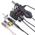 Miniatyrbillede 2 af 2: 2-i-1 Lodde Station, 750W Varmluftpistol, 80W Loddejern,750W 220V EU, 8898 KIT2