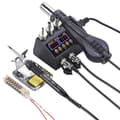 Miniatyrbillede 1 af 2: 2-i-1 Lodde Station, 750W Varmluftpistol, 80W Loddejern,750W 220V EU, 8898 KIT2