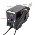 Miniatyrbillede 2 af 2: Loddestation med varm luft, 700W effekt, justerbar temperatur 100-500°C,220V, sort