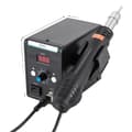 Miniatyrbillede 1 af 2: Loddestation med varm luft, 700W effekt, justerbar temperatur 100-500°C,220V, sort