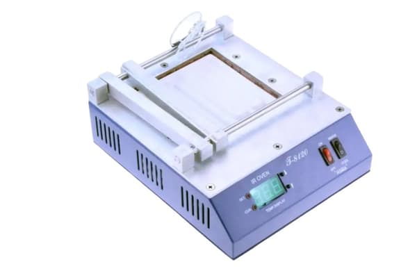 T-8120 SMD Infraröd Förvärmningsstation, PID Temperaturkontroll, 200*240mm Värmeplattform, Justerbar Temperatur upp till 450°C
