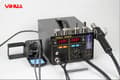Miniatyrbild 4 av 4: 3 i 1 SMD Rework Station, PID Temperaturkontroll, Rökabsorptionsfunktion, Mångsidiga Tillämpningar
