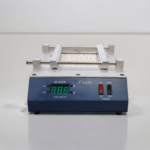Infrarød Forvarmningsstation, PID Temperaturkontrol, 200x240mm Arbejdsbord, Justerbar Temperatur op til 450℃