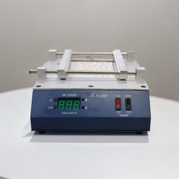 Infrarød Forvarmningsstation, PID Temperaturkontrol, 200x240mm Arbejdsbord, Justerbar Temperatur op til 450℃