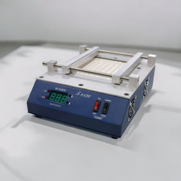Infrarød Forvarmningsstation, PID Temperaturkontrol, 200x240mm Arbejdsbord, Justerbar Temperatur op til 450℃