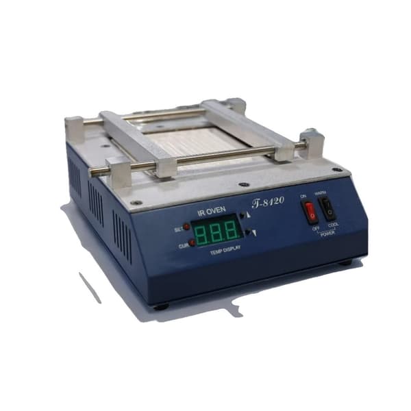 Infrarød Forvarmningsstation, PID Temperaturkontrol, 200x240mm Arbejdsbord, Justerbar Temperatur op til 450℃
