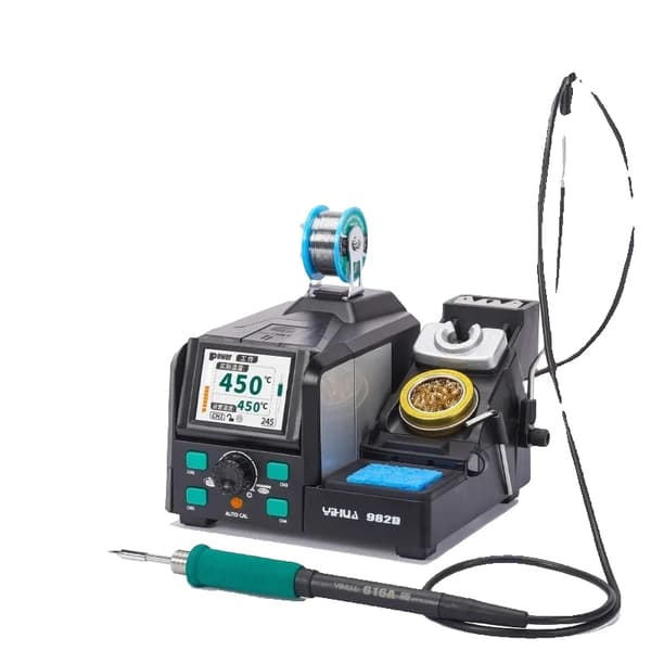 YIHUA 982D Lodde Station, Automatisk Kalibrering, Hurtig Opvarmning,110V, C245 Sæt