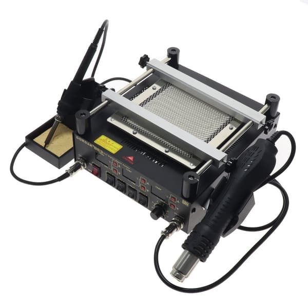 Gordak 863 BGA Rework Lodde Station, 450W Effekt, 100°C - 500°C Temperaturinterval,220V