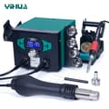 Miniatyrbillede 2 af 2: Hot Air Rework Station, 100-480°C Temperaturinterval, 810W Effekt,220VEU, SET01