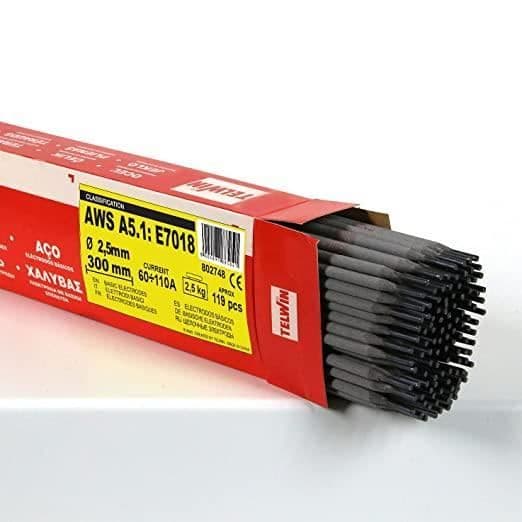 Telwin Basic Welding Electrodes D. 2,5 mm 2,5 kg 300 mm 119 st