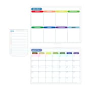 A3 Magnetic Dry Erase Månedlig Ukentlig Kalender To-Do List 3-Pack