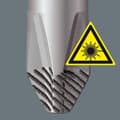 Miniatyrbild 1 av 2: Kraftform Lasertip-skruvmejselsats med upphängning, 6 delar