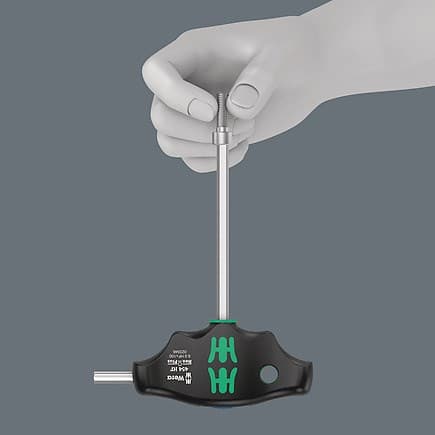 Skruetrækkersæt HEX Plus profiler W 454/5 HF SHK SÆT 1, 5 dele
