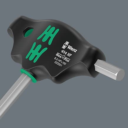 Skruetrækkersæt HEX Plus profiler W 454/5 HF SHK SÆT 1, 5 dele
