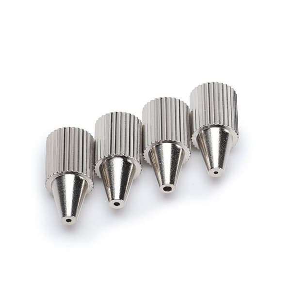 Yihua 4st avlödningsspetsar (2st 1,0 mm, 2st 1,2 mm) ENDAST för 929D-V avlödningskolv