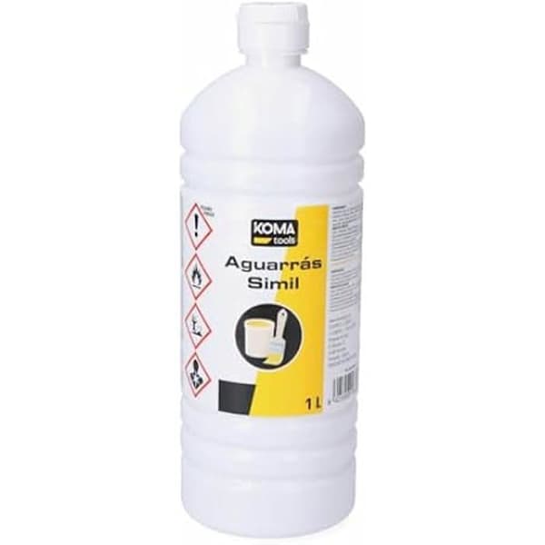 Syntetisk terpentin - Koma Tools - Tenria - 1 L - Flerfärgad - 8x8x28 cm