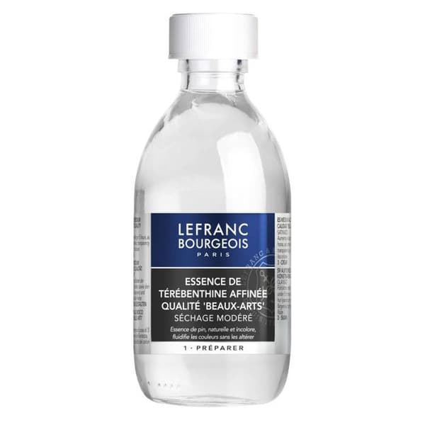 Rökt terpentiner - Lefranc Bourgeois - 250ml - Vätska - Matt - Måttlig torkning