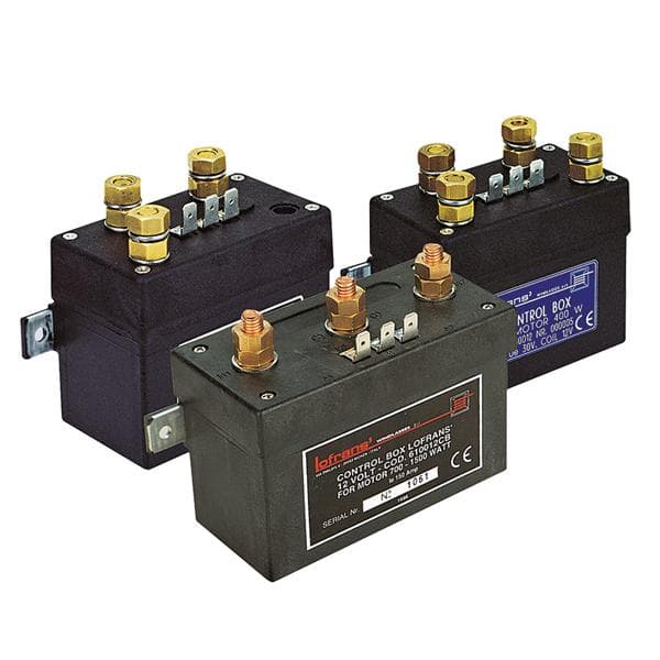 Lofrans Kasse Til Magnetventil Control Sort 4 Terminals