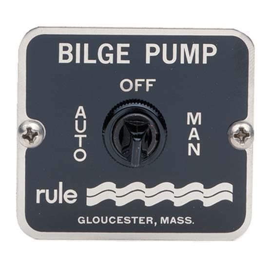 Rule Pumps Standard Panel Switch Musta 12 / 32V