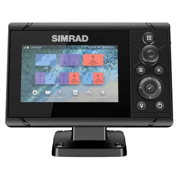 Simrad Med Givare Cruise 5 Svart