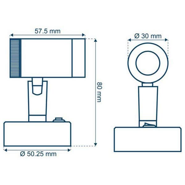 Talamex Led Reading Light Dimmable Søvfarvet 100 Lumens