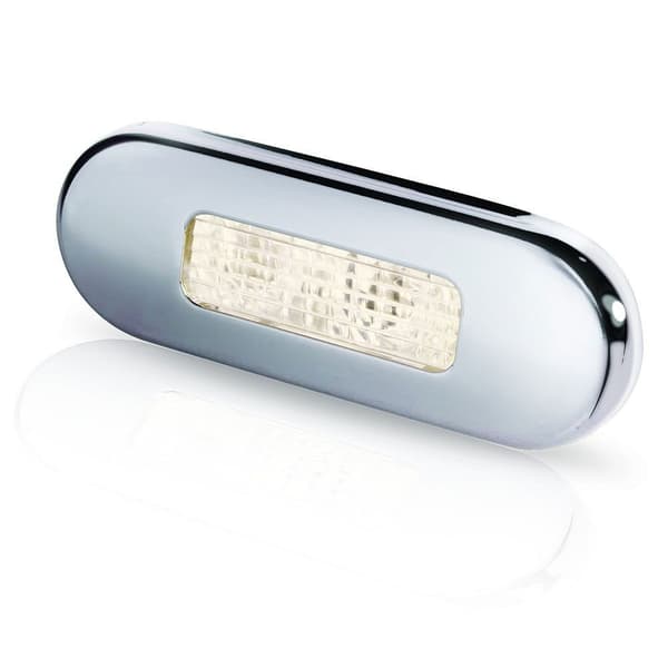 Hella Marine Varmt Hvidt Høflighedslys Oblong 0.5w 12-24v Søvfarvet