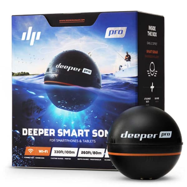 Deeper Fishfinder Smart Sonar Pro Sort