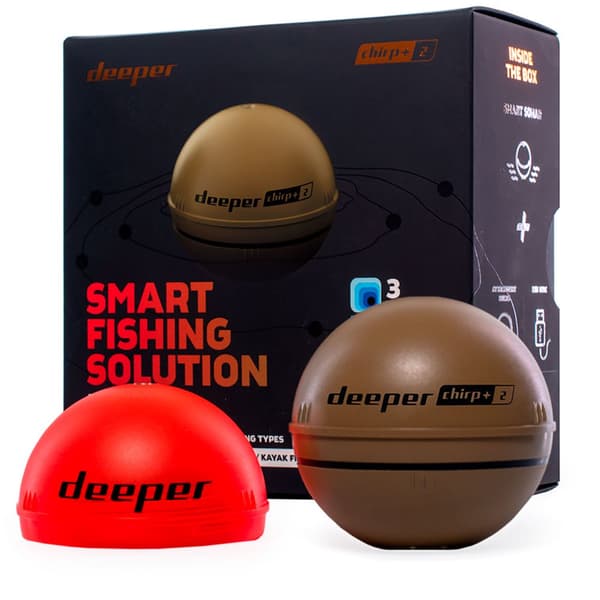 Deeper Kalakaiku Smart Sonar Chirp+ 2 Punainen