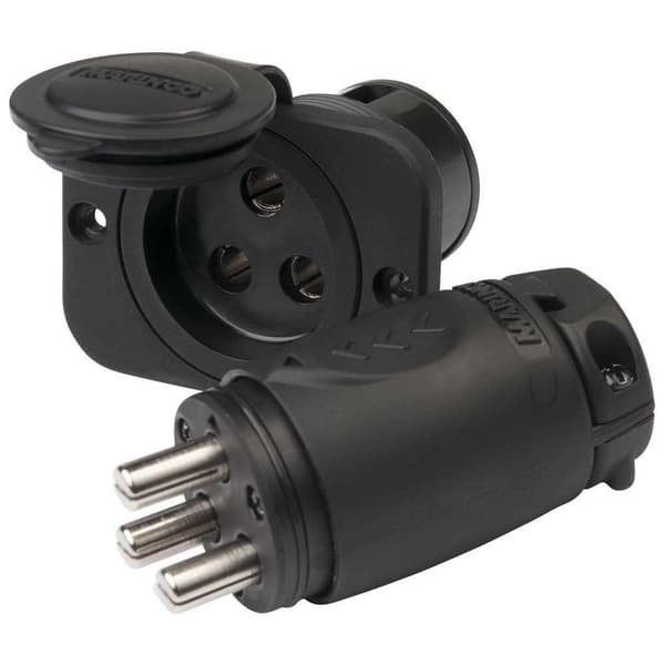 Marinco Uistelumoottorin Pistoke 70a Hopeinen