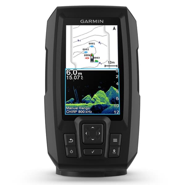 Garmin Med Transducer Og Diagram Striker Vivid 4cv Sort