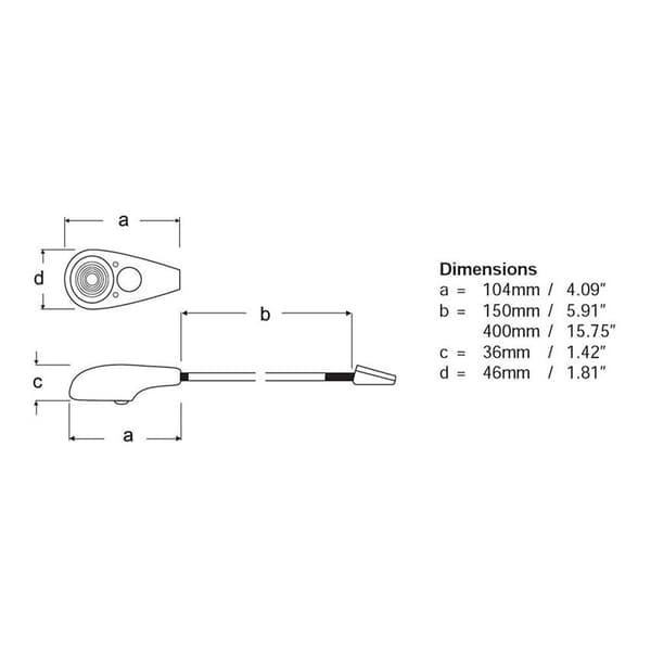 Hella Marine Lukulamppu Hopeinen 400 mm