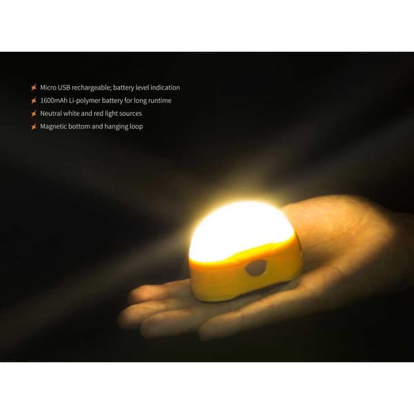 Fenix Cl20r Gul,Hvid 300 Lumens