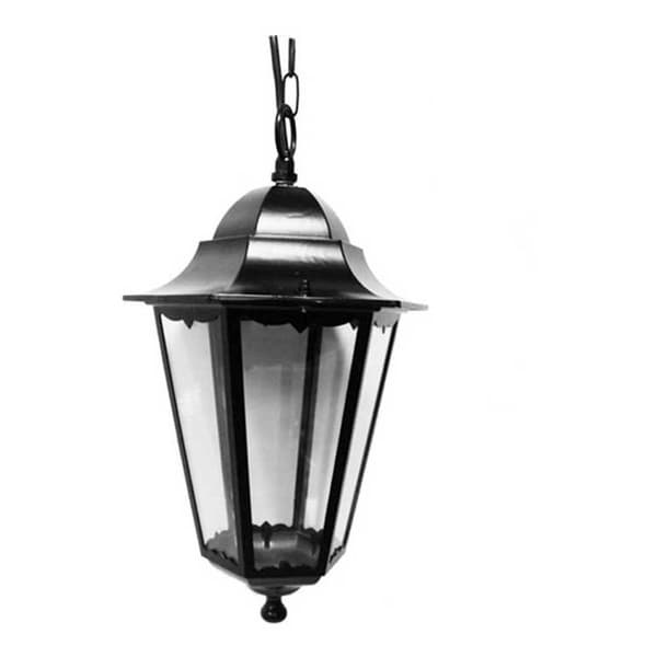 Edm Lyktatak I Aluminium 100w Svart