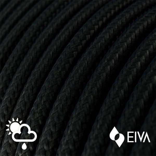 Creative Cables Riippuva Lamppu Snake Eiva Swing 5 M Kanssa Hehkulamppu Musta