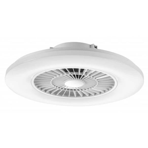 Muvit Io Kattotuulettimen Valo Wifi Cct 600*170 Mm Valkoinen 3800 Lumens
